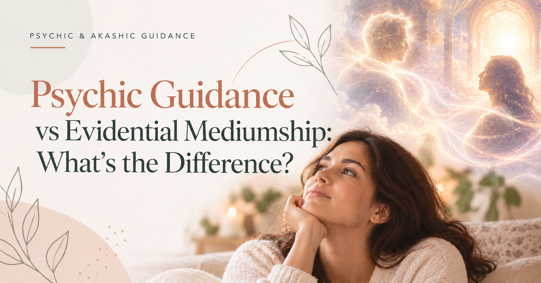 Psychic Guidance vs Evidential Mediumship: What’s the Difference?